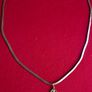 Vintage France Gold Plated Lourdes Pectoral  Cross and Chain Image 7