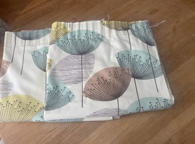 sanderson pencil pleat curtains