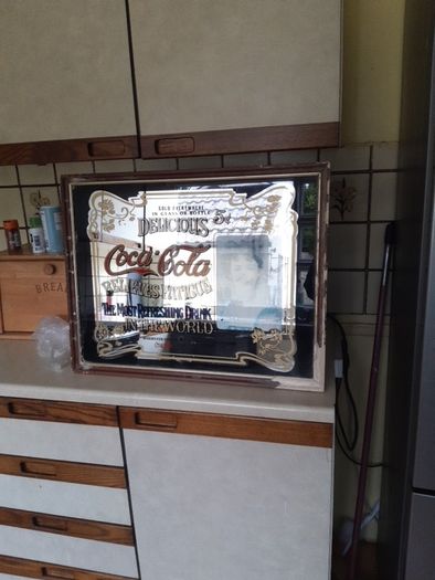coca cola mirror