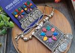 Antique oxidized neena chorus dholna set