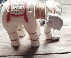 Timber Elephant puppet