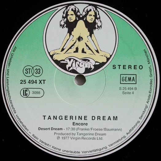 Tangerine Dream  Encore X2LPS