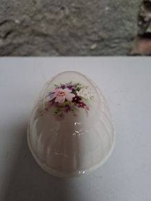 Donegal egg shaped trinket box