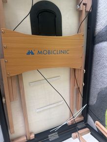 Portable massage bed