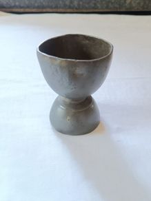 Irish Georgian Double Ended Pewter Drinks Measure