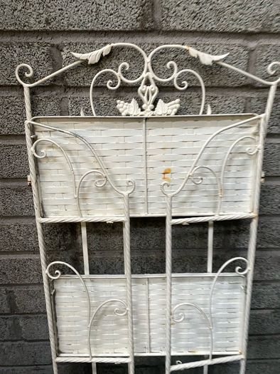 antique garden folding shelf stand