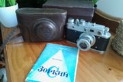 Zorki-C Rangefinder Camera, New Curtains Boxed, USSR Soviet 35mm, M39 Leica Mount, Refurbished Fully Working, 57028145