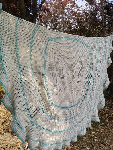 Vintage Crochet Blanket