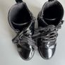 Little Diva Black Patent Ankle Boots UK 13, EU 32 Image 4