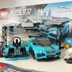 LEGO Formula E Panasonic Jaguar Racing GEN2 car & Jaguar I-PACE eTROPHY 76898
