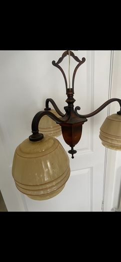 Art Deco ceiling light chandelier