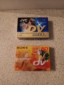 Camcorder tapes