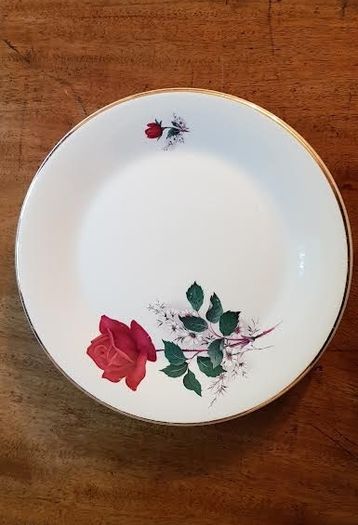 Arklow Pottery Early Vintage Set 5 China Desert Plates