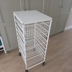 storage tray trolley