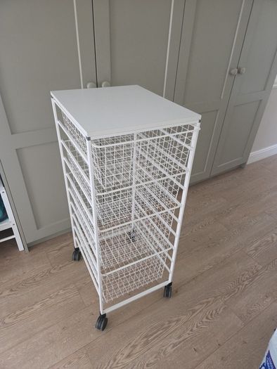 storage tray trolley