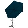 Cantilever Umbrella 3 m Blue Image 3