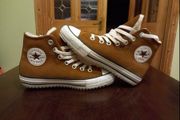 Converse High Tops, suede, wool inlining uk size 5.5 - 6.5
