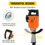 Demolition Jack Multifunctional Rotary Hammer 1500W Ground Breaking Concrete Electric Hammer Tool Impact Drill Image 3