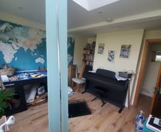 Plasterboard and tile edging