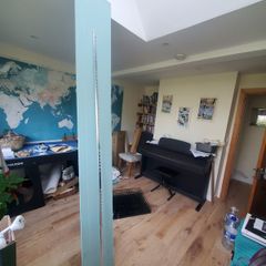 Plasterboard and tile edging