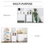 Bathroom Floor Cabinet Storage Unit Kitchen Cupboard W/ Doors & Adjustable Shelf (FREE POSTAGE) Image 7