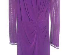 Dunnes Purple Dress Size 10