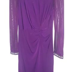 Dunnes Purple Dress Size 10