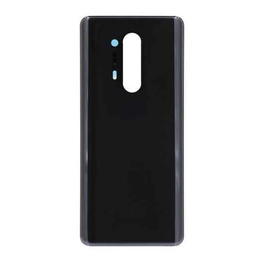 For OnePlus 8 Pro 1+8 Pro Back Battery Cover Rear Glass Replacement Panel Black - FHT05OPBC