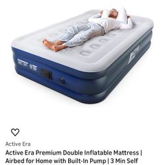 Airbed king Size with electric pump