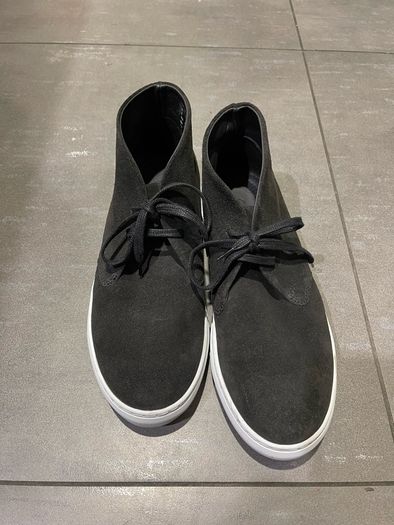 COS. UK -8, EU-42 Suede High-Top Sneakers  HUGO BOSS Lacoste Tommy Hilfiger trainers boots Ecco The North Face