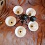 Vintage retro chandelier light Image 3