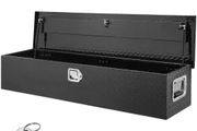 121.9x38.1x38.1 cm Heavy Duty Aluminum Bar Tread Tool Box for Pick Up Truck Bed