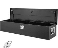 121.9x38.1x38.1 cm Heavy Duty Aluminum Bar Tread Tool Box for Pick Up Truck Bed