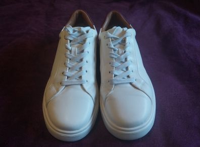 M&S new white trainers uk8