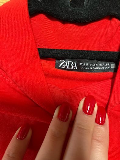 Zara high neck top