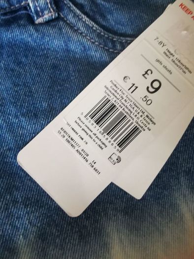 Girls denim shorts