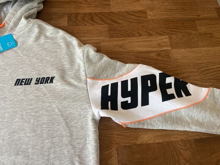 Brand New Grey New York Hyper Hoody size Small