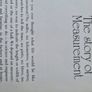 The Wonders 0f Measurment By Owen S Lieberg. Hardback C/w Dustjacket.  In Very Good Condition. Image 9