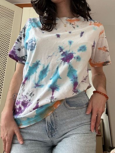 Vintage tie and dye tee shirt