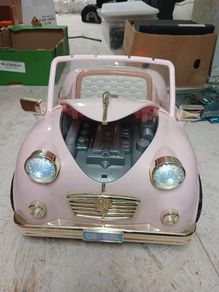 Our generation pink retro car