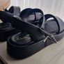 Clarks leather sandals black Image 6