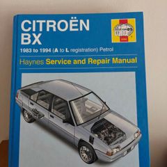 Haynes manual Citreon BX 83-94