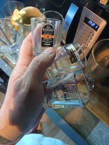 3 shot glasses