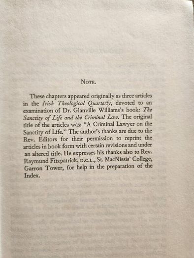 Morals, Law And Life. By Cathal B Daly. First Edition 1962. Hardback With Dustjacket In Good Condition. See Photos For Same.