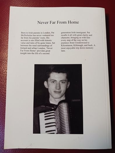 Never Far From Home/ The Story of Pat McNicholas/ 2021