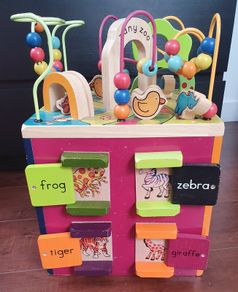 B  Toys Zany Zoo Activity Cube Assortment