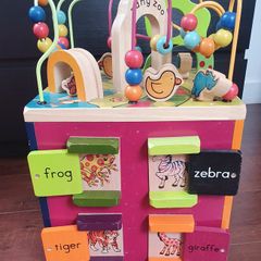 B  Toys Zany Zoo Activity Cube Assortment