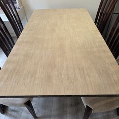 Marble dining table (Bought from Harvey Norman)