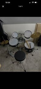 Millenium Focus Junior Drum Set Black