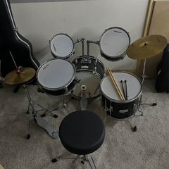 Millenium Focus Junior Drum Set Black